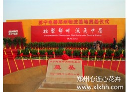 會(huì)場(chǎng)花卉擺放